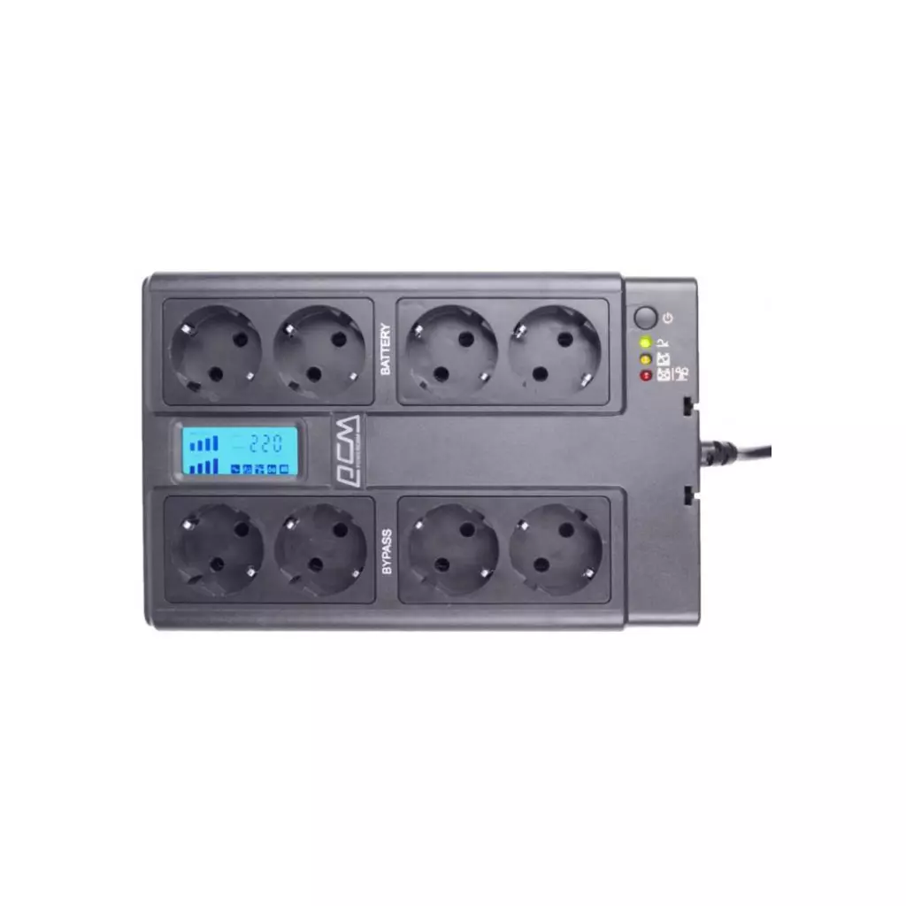 Источник бесперебойного питания Powercom CUB-850N LCD - 2 Источник бесперебойного питания Powercom CUB-850N LCD - 2