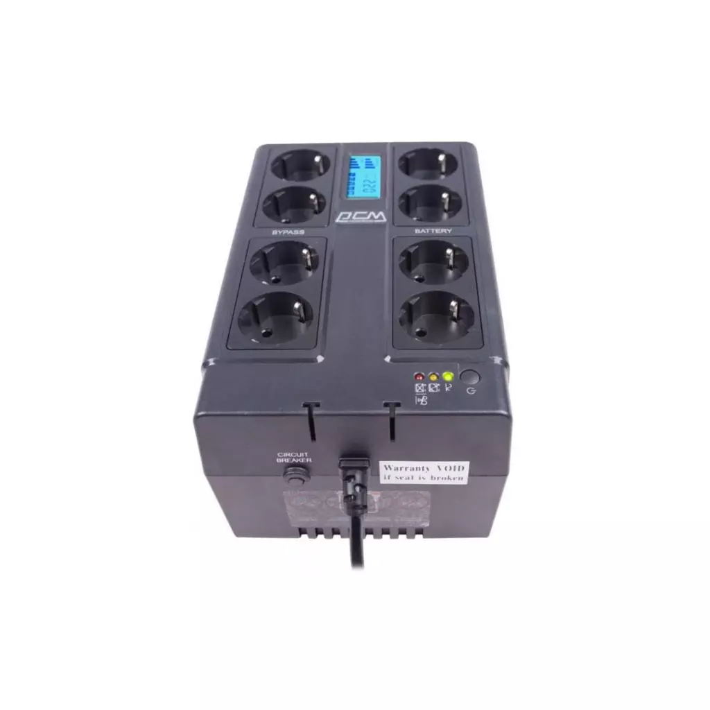 Источник бесперебойного питания Powercom CUB-850N LCD - 3 Источник бесперебойного питания Powercom CUB-850N LCD - 3