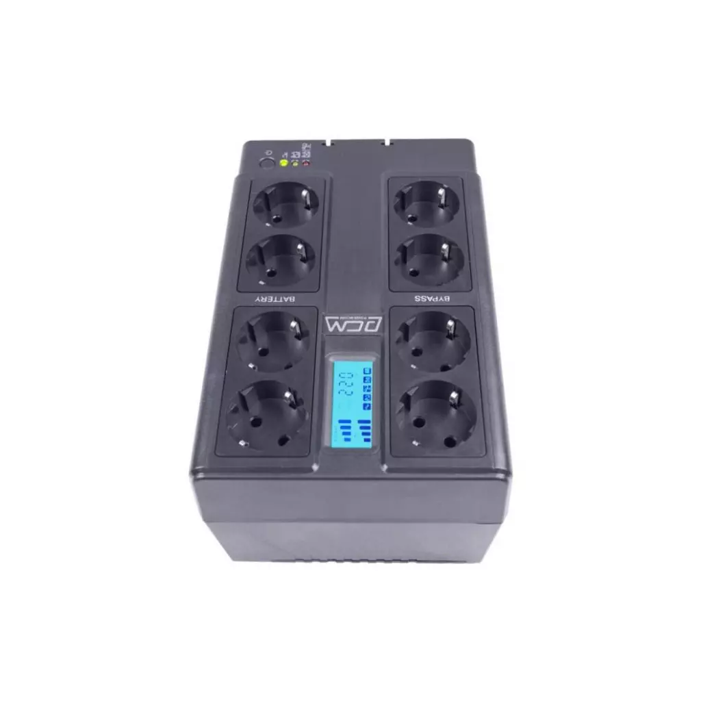 Источник бесперебойного питания Powercom CUB-850N LCD - 4 Источник бесперебойного питания Powercom CUB-850N LCD - 4