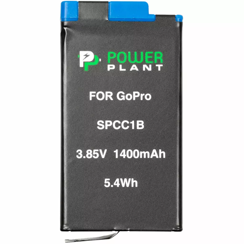 Аккумулятор к фото/видео PowerPlant GoPro SPCC1B 1400mAh (декодирован) (CB970384)