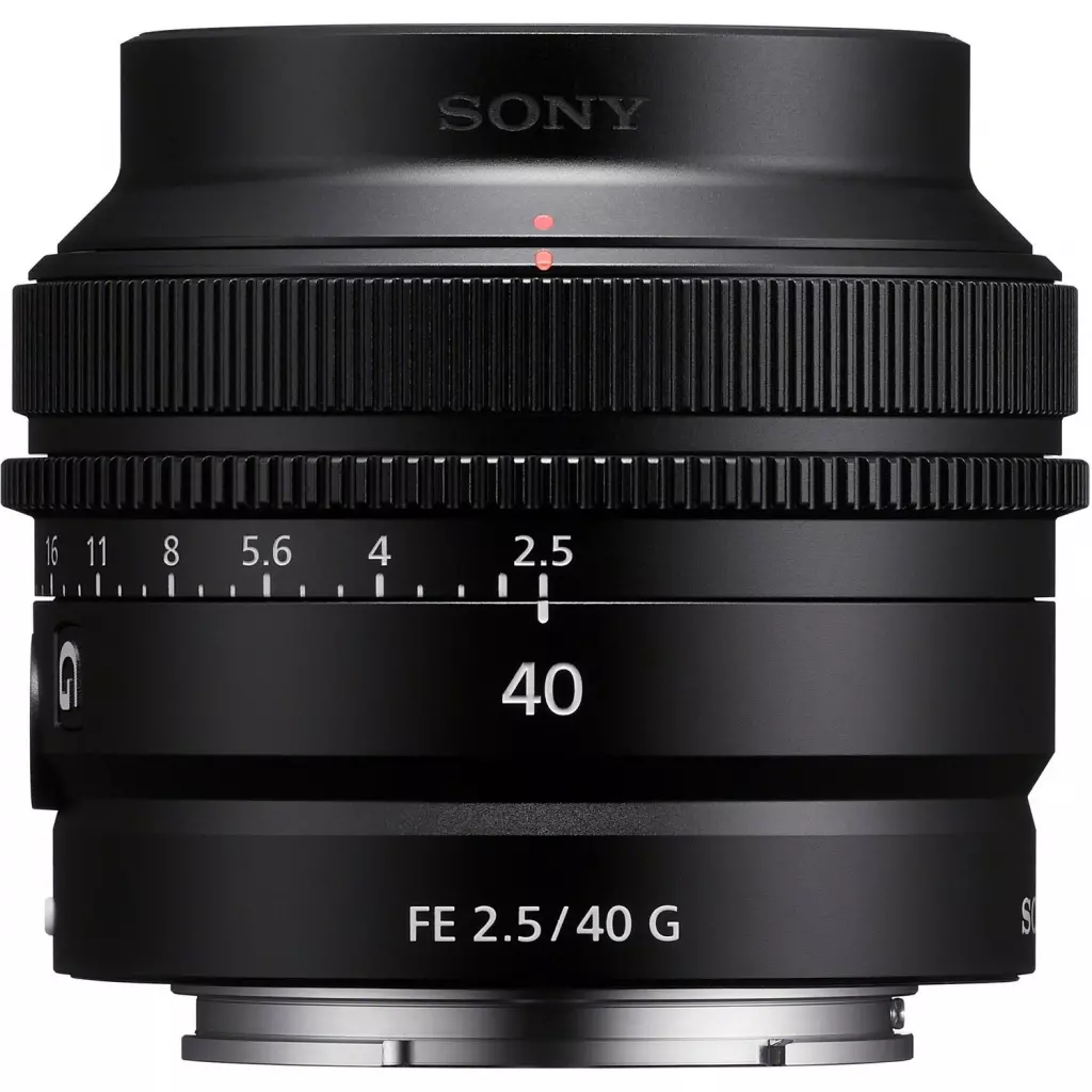 Объектив Sony 40mm, f/2.5 G для камер NEX (SEL40F25G.SYX) - 3 Объектив Sony 40mm, f/2.5 G для камер NEX (SEL40F25G.SYX) - 3