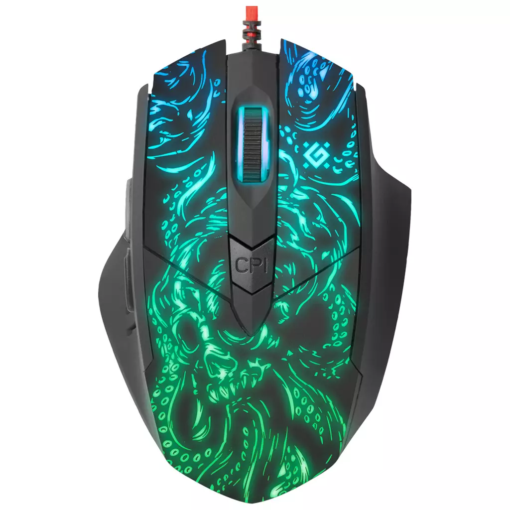 Мышка Defender Titan GM-650L RGB Black (52650) - 2