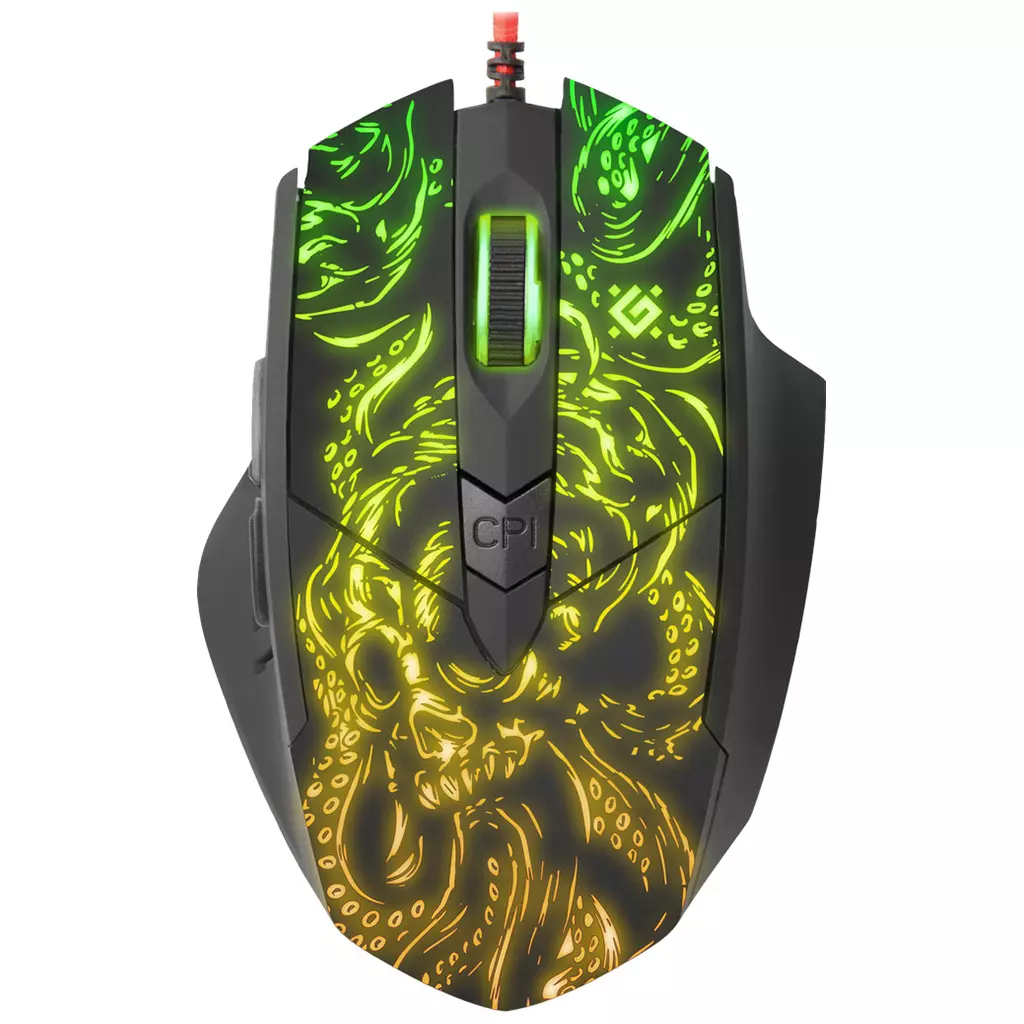 Мышка Defender Titan GM-650L RGB Black (52650) - 3