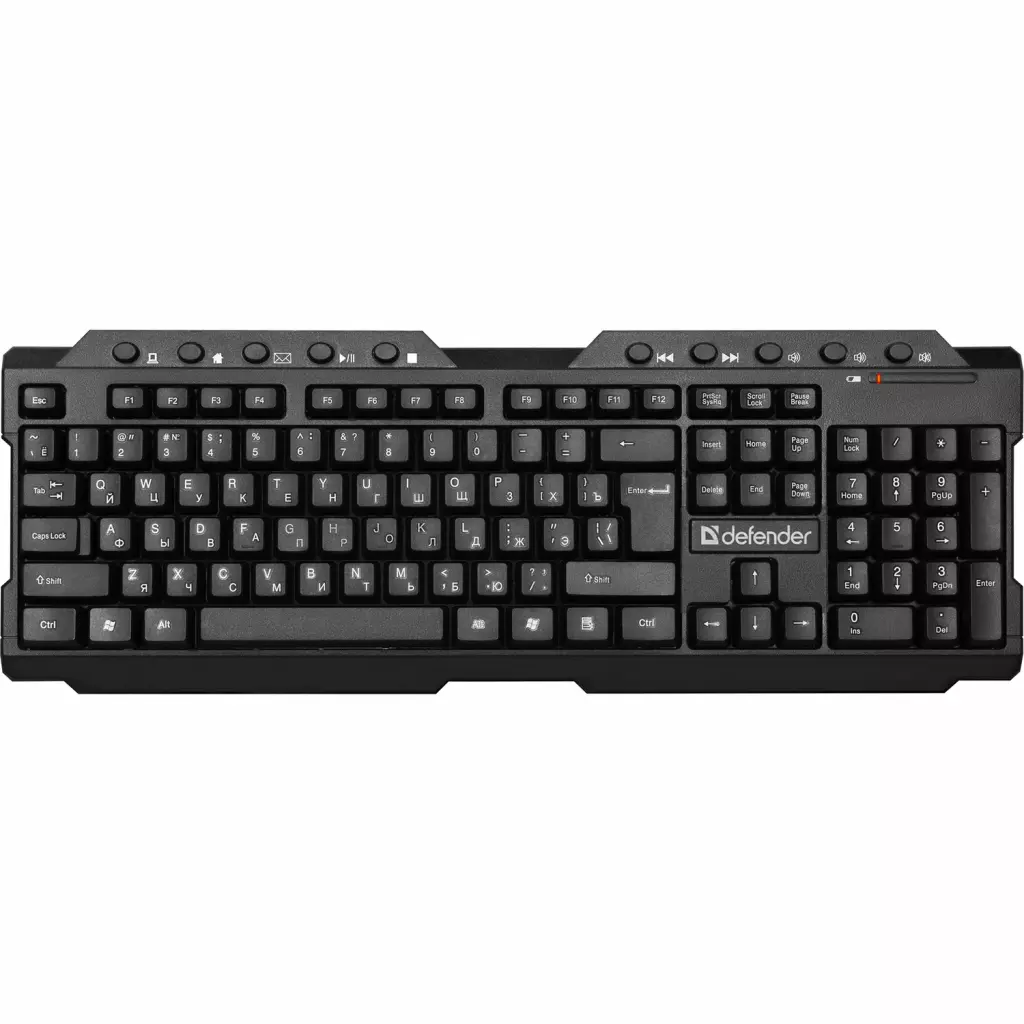Клавиатура Defender Element HB-195 Black (45195)