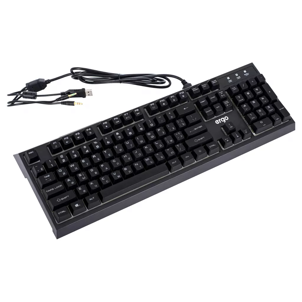 Клавиатура Ergo KB-830 HB Black (KB-830HB) - 9 Клавиатура Ergo KB-830 HB Black (KB-830HB) - 9