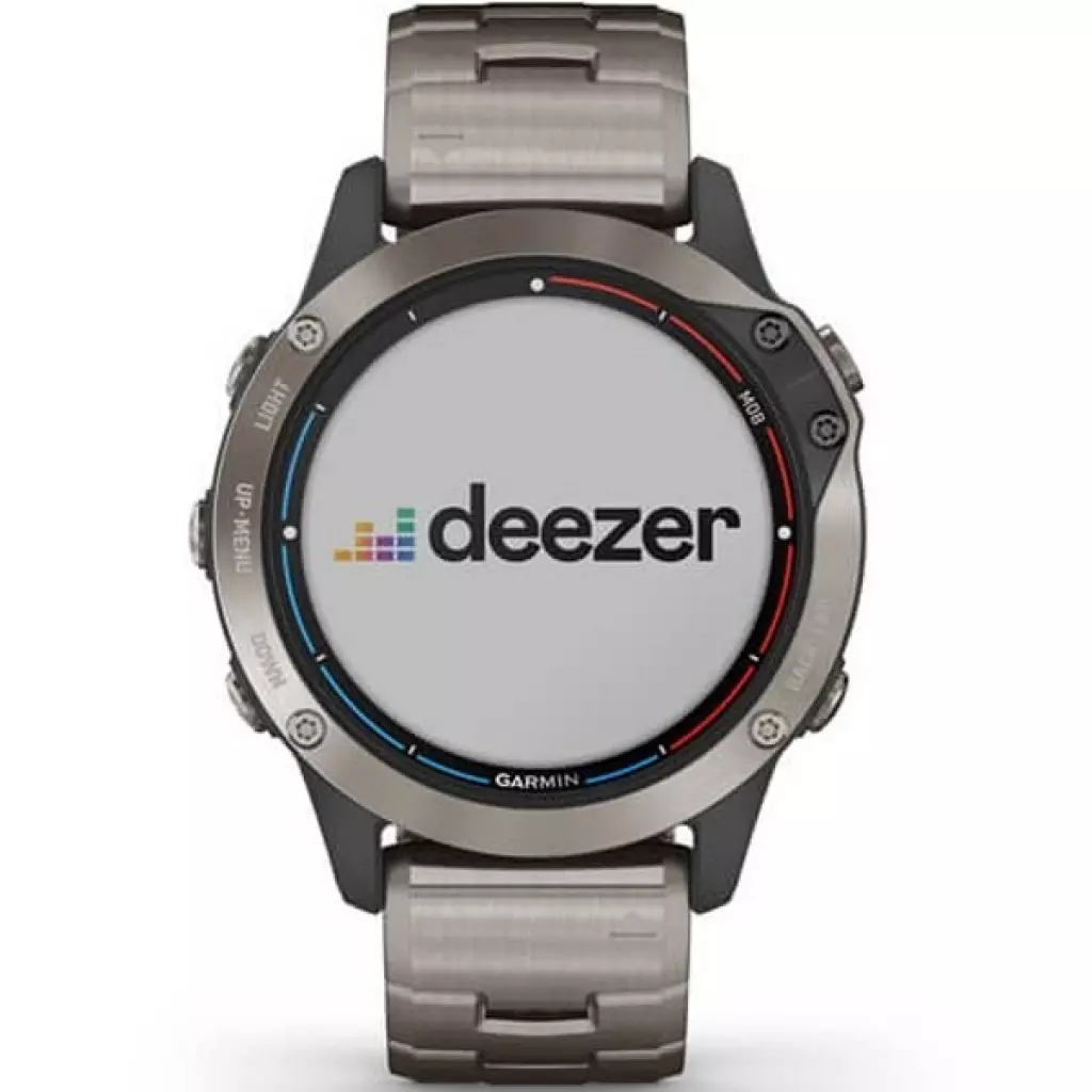 Смарт-часы Garmin quatix 6 Titanium, Saphhire, Gray w/Ti Band (010-02158-95) - 7