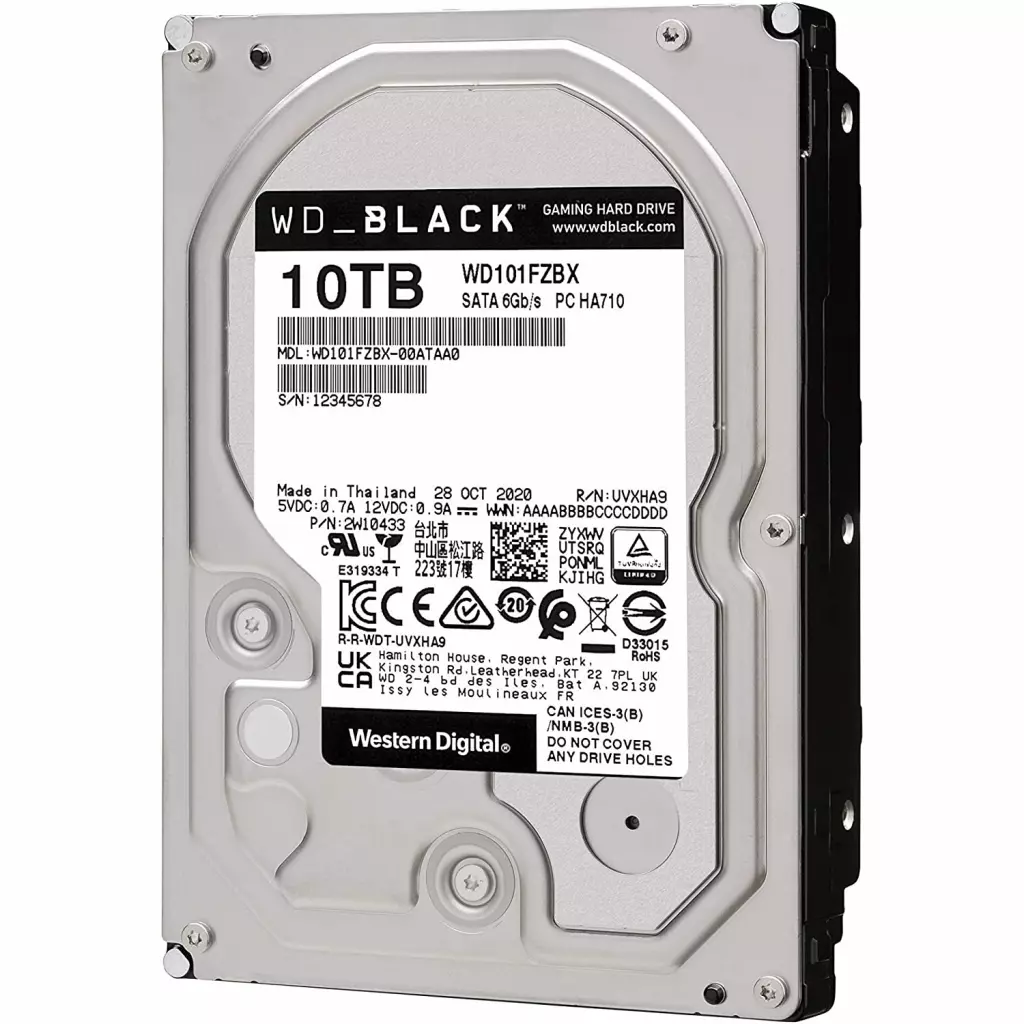 Жесткий диск 3.5" 10TB WD (WD101FZBX) - 3 Жесткий диск 3.5" 10TB WD (WD101FZBX) - 3