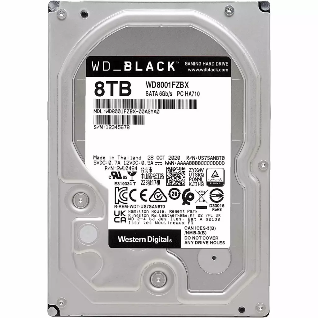 Жесткий диск 3.5" 8TB WD (WD8001FZBX) - 2