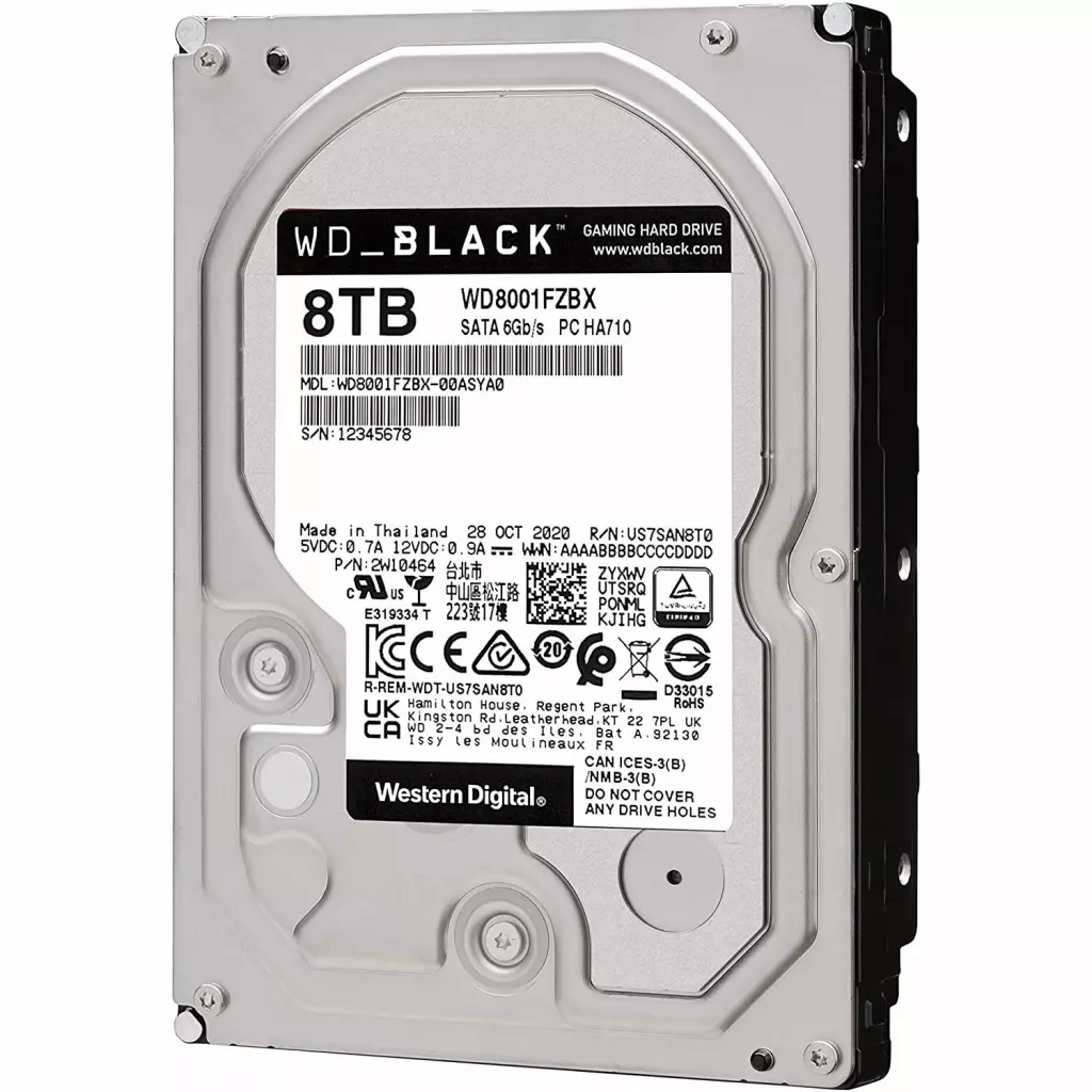 Жесткий диск 3.5" 8TB WD (WD8001FZBX) - 3