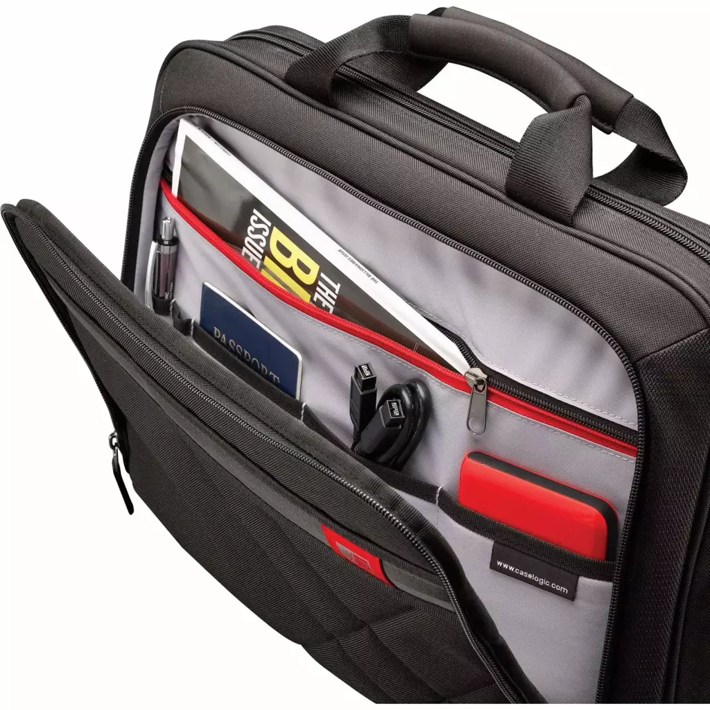 Сумка для ноутбука Case Logic 17" DLC-117 Casual Bag, Black (3201434) - 4 Сумка для ноутбука Case Logic 17" DLC-117 Casual Bag, Black (3201434) - 4