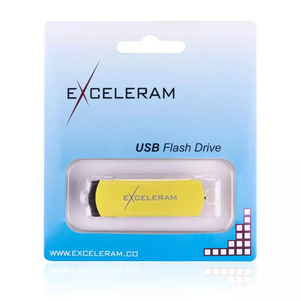 USB флеш накопитель eXceleram 64GB P2 Series Yellow2/Black USB 3.1 Gen 1 (EXP2U3Y2B64) - 7 USB флеш накопитель eXceleram 64GB P2 Series Yellow2/Black USB 3.1 Gen 1 (EXP2U3Y2B64) - 7