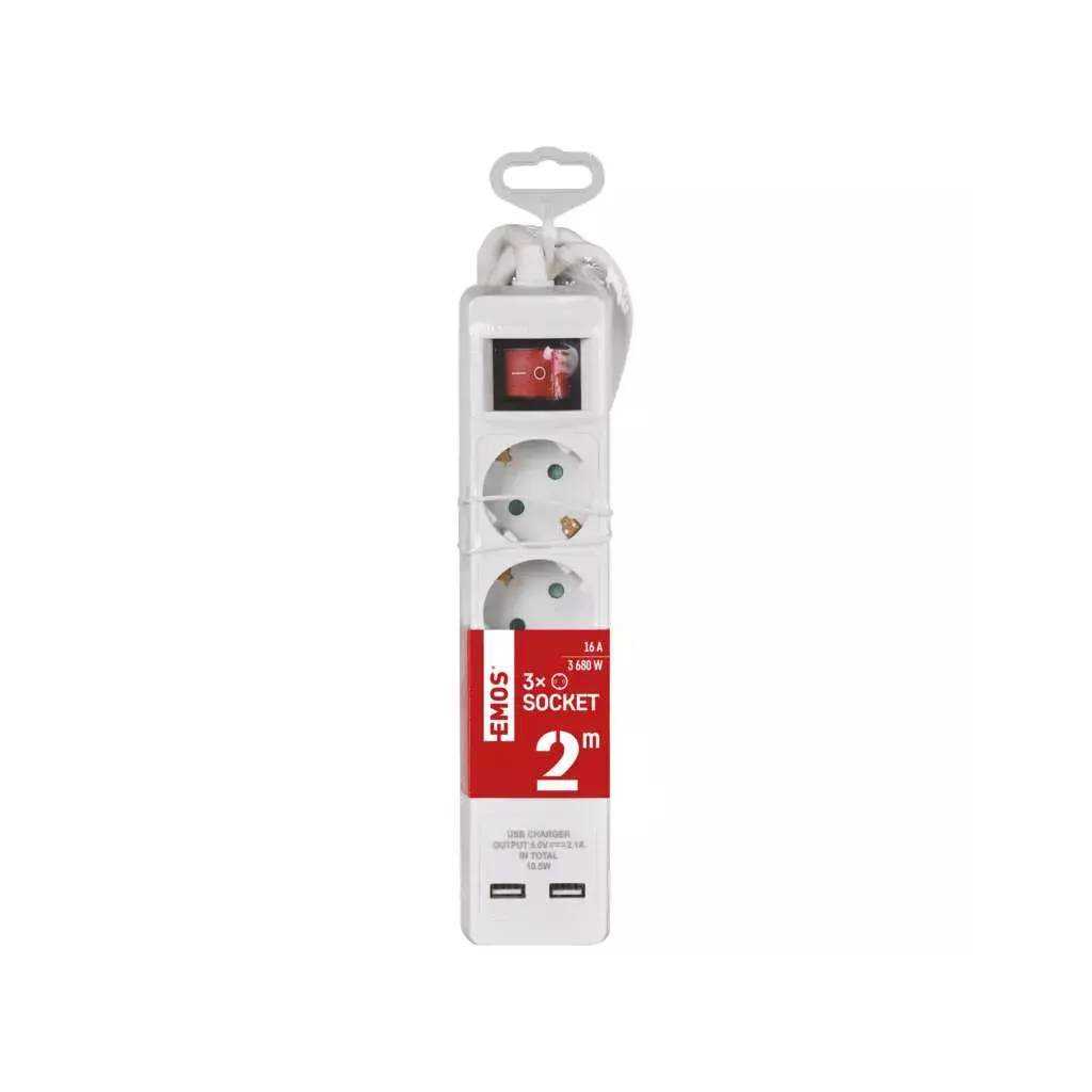 Сетевой удлинитель EMOS P1322RU - 2 Сетевой удлинитель EMOS P1322RU - 2