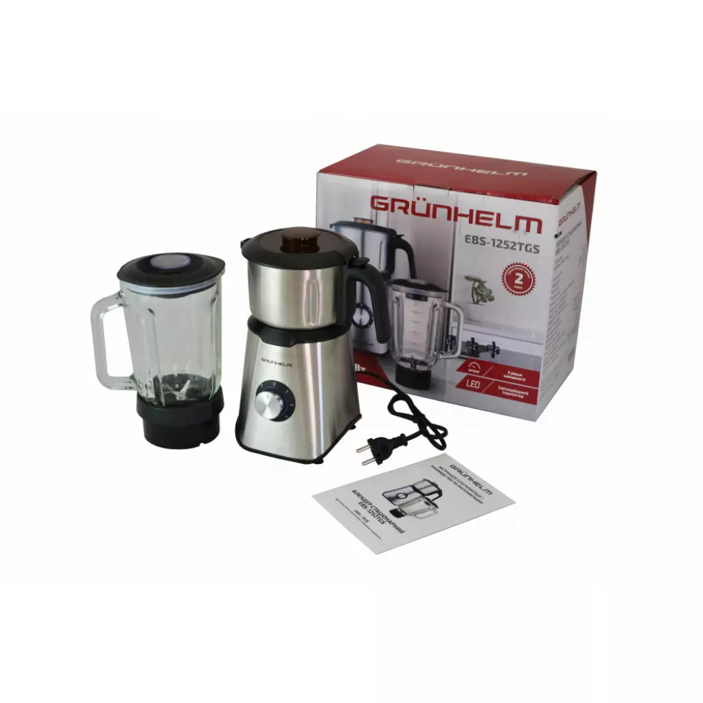 Блендер Grunhelm EBS-1252TGS - 10 Блендер Grunhelm EBS-1252TGS - 10