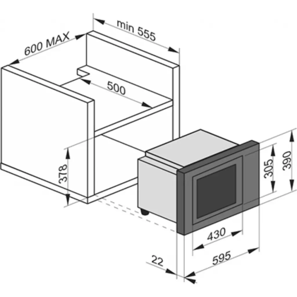 Микроволновая печь Kaiser EM 2545 Elf AD - 7 Микроволновая печь Kaiser EM 2545 Elf AD - 7