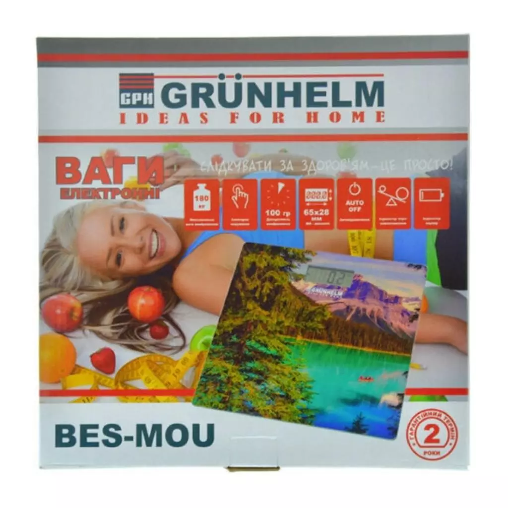 Весы напольные Grunhelm BES-MOU - 1 Весы напольные Grunhelm BES-MOU - 1