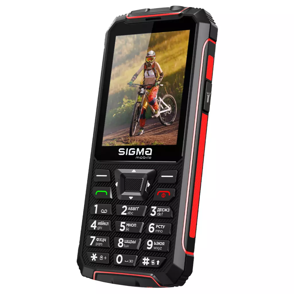 Мобильный телефон Sigma X-treme PR68 Black Red (4827798122129) - 2 Мобильный телефон Sigma X-treme PR68 Black Red (4827798122129) - 2