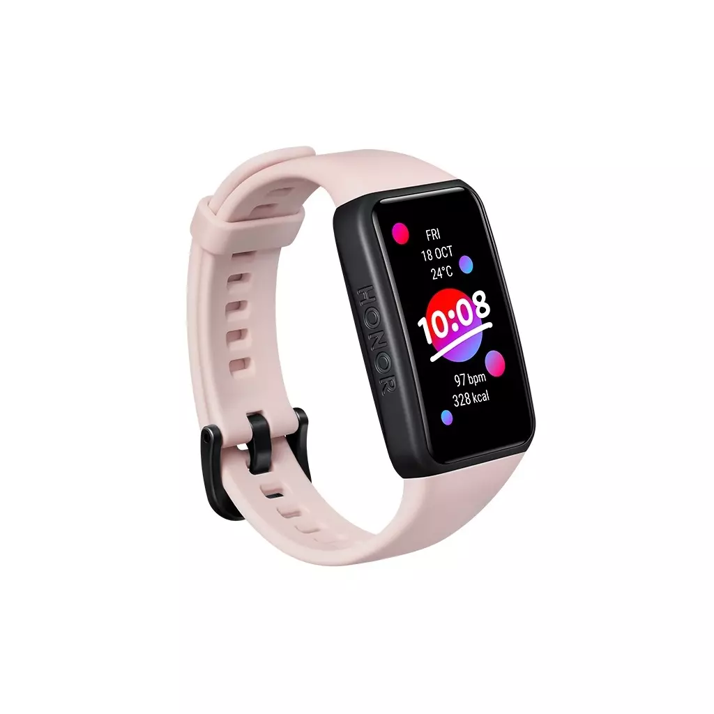 Фитнес браслет Honor band 6 ( ARG-B39) Coral Pink - 1