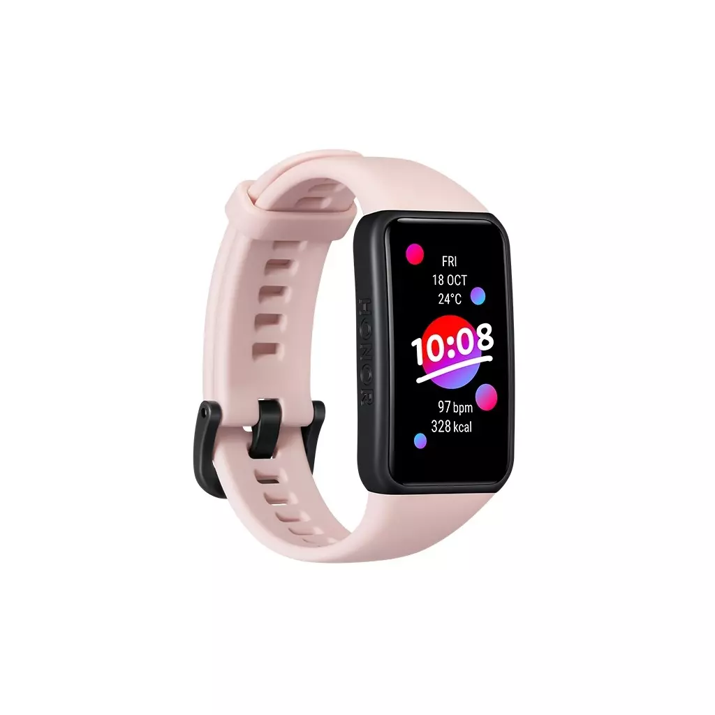 Фитнес браслет Honor band 6 ( ARG-B39) Coral Pink - 2