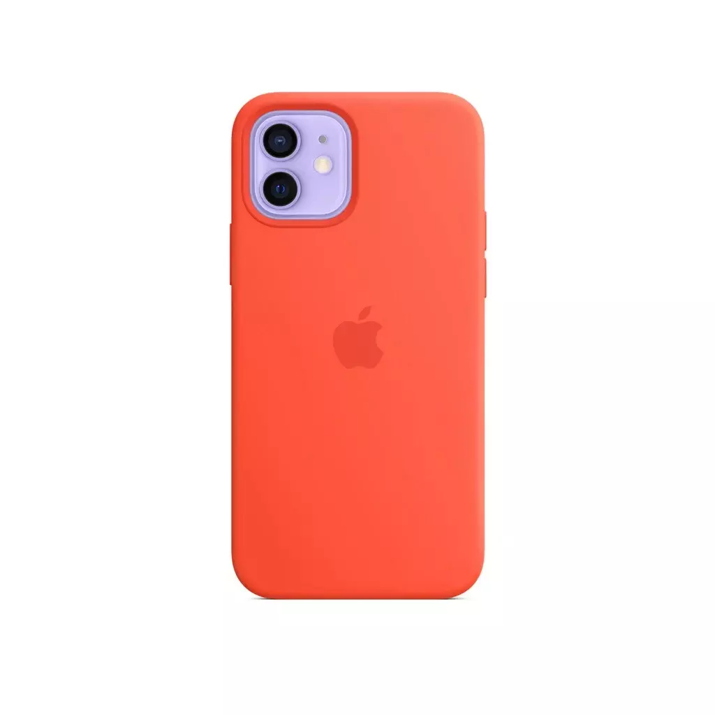 Чехол для моб. телефона Apple iPhone 12 | 12 Pro Silicone Case with MagSafe - Electric Ora (MKTR3ZE/A) - 1