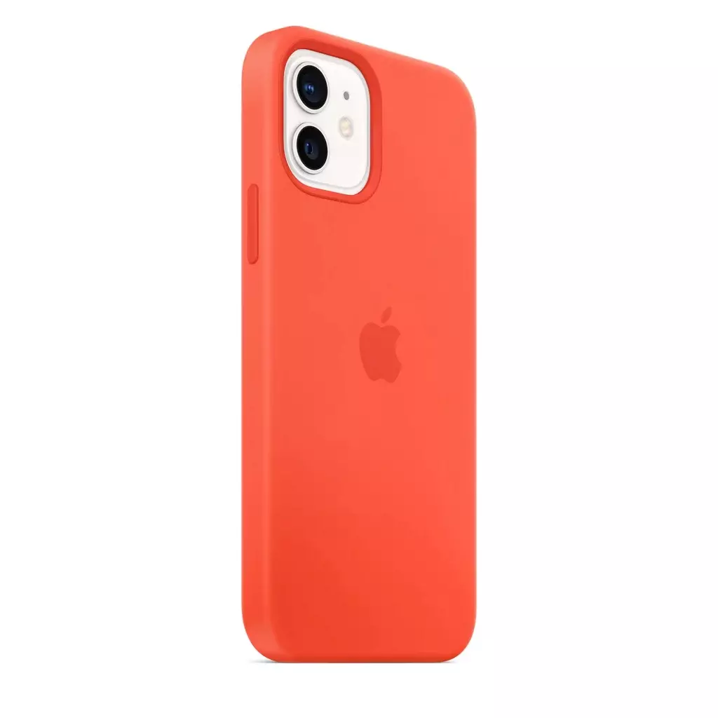 Чехол для моб. телефона Apple iPhone 12 Pro Max Silicone Case with MagSafe - Electric Oran (MKTX3ZE/A) - 1
