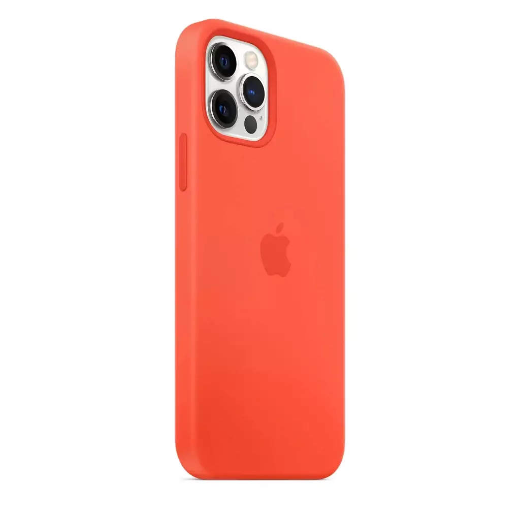 Чехол для моб. телефона Apple iPhone 12 Pro Max Silicone Case with MagSafe - Electric Oran (MKTX3ZE/A) - 2