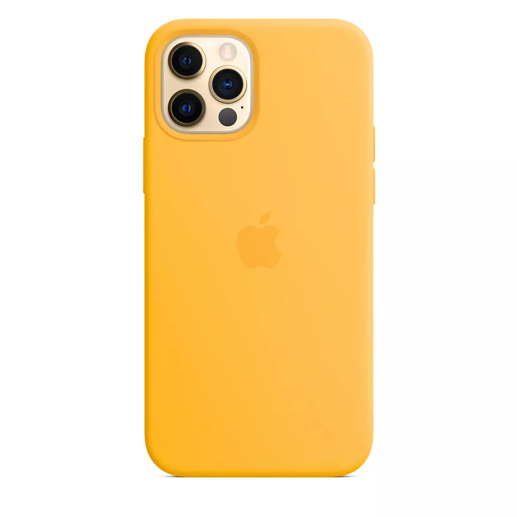 Чехол для моб. телефона Apple iPhone 12 Pro Max Silicone Case with MagSafe - Sunflower, Mo (MKTW3ZE/A)