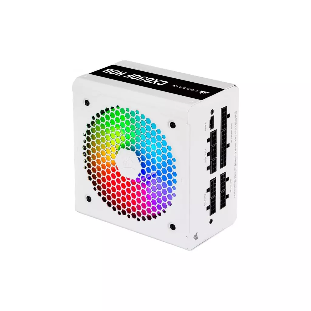 Блок питания Corsair 650W CX650F RGB White (CP-9020226-EU) - 2 Блок питания Corsair 650W CX650F RGB White (CP-9020226-EU) - 2