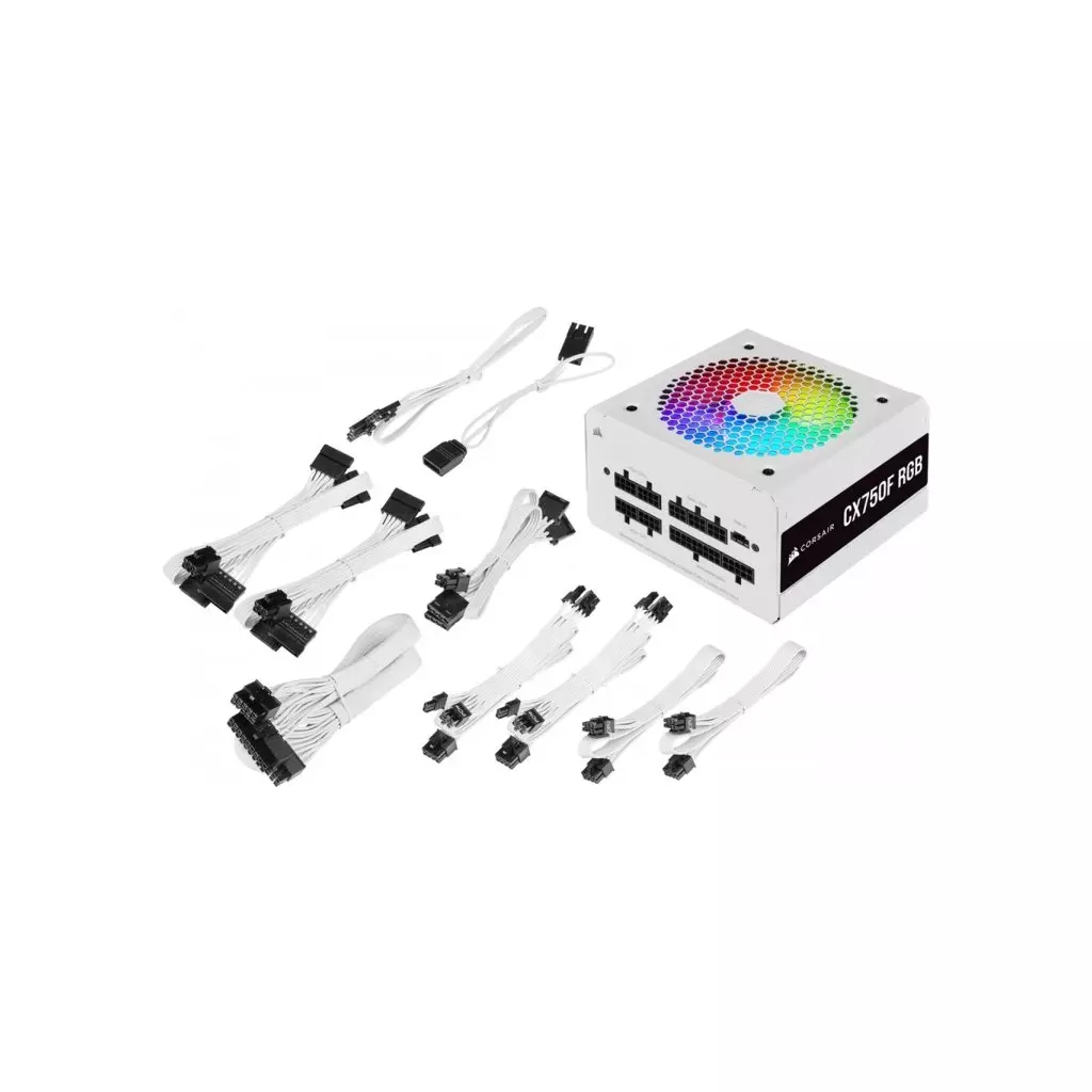 Блок питания Corsair 750W CX750F RGB White (CP-9020227-EU) - 3 Блок питания Corsair 750W CX750F RGB White (CP-9020227-EU) - 3