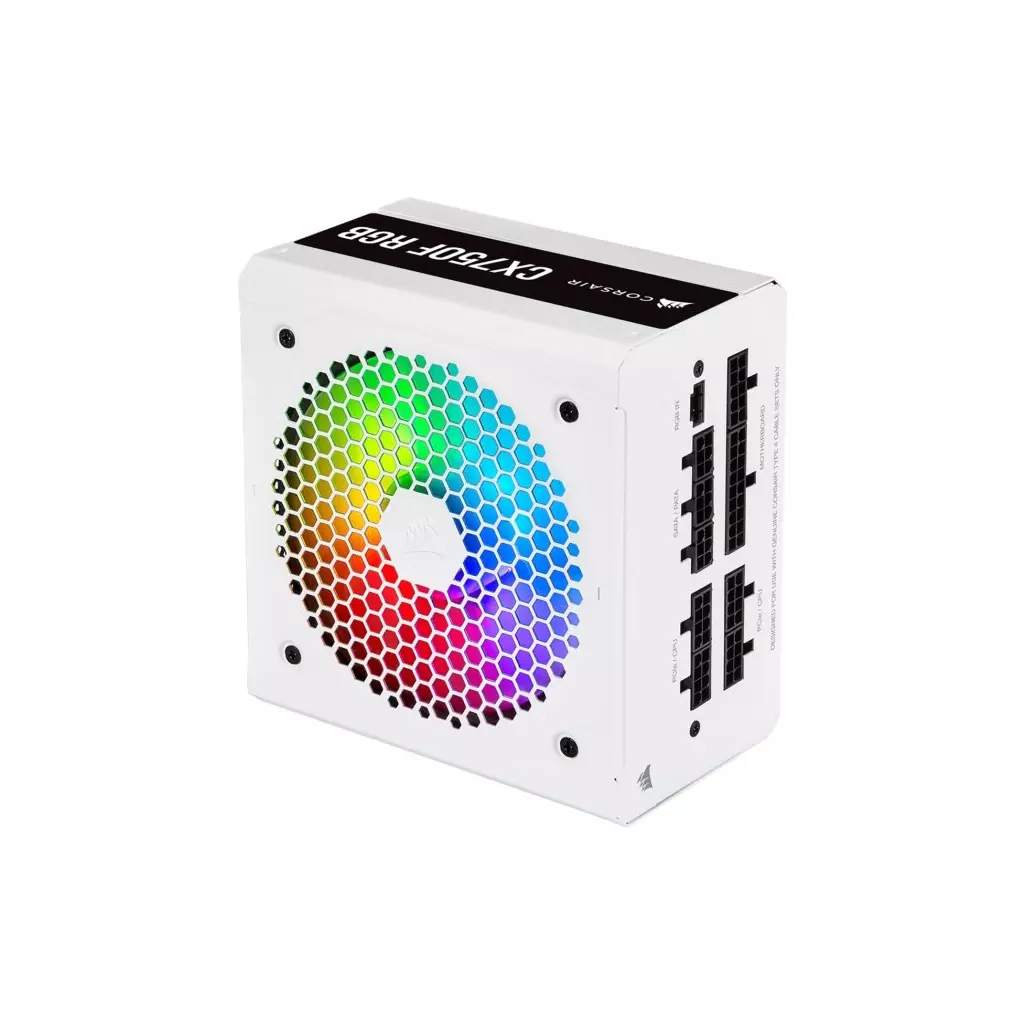 Блок питания Corsair 750W CX750F RGB White (CP-9020227-EU) - 4 Блок питания Corsair 750W CX750F RGB White (CP-9020227-EU) - 4