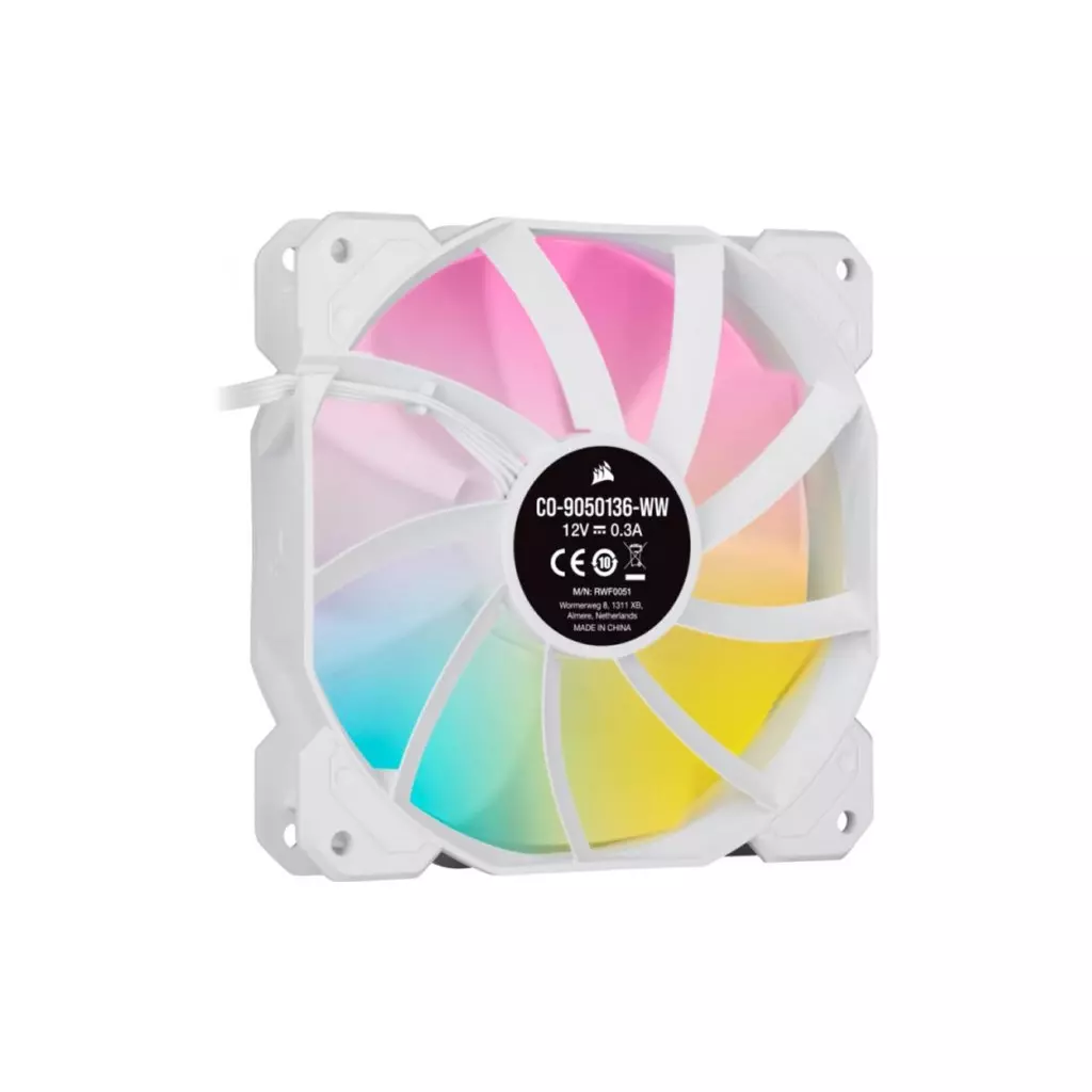 Кулер для корпуса Corsair iCUE SP120 RGB Elite Performance (CO-9050136-WW) - 1 Кулер для корпуса Corsair iCUE SP120 RGB Elite Performance (CO-9050136-WW) - 1