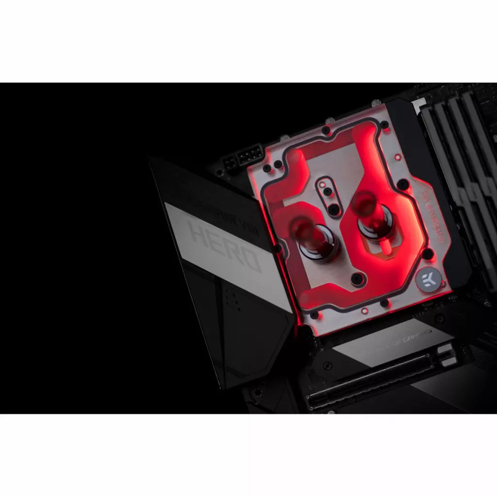 Водоблок Ekwb EK-Quantum Momentum ROG Crosshair VIII Hero D-RGB - Plexi (3831109819203) - 2 Водоблок Ekwb EK-Quantum Momentum ROG Crosshair VIII Hero D-RGB - Plexi (3831109819203) - 2