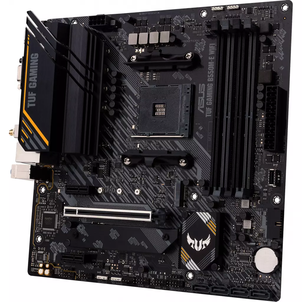 Материнская плата ASUS TUF GAMING B550M-E WI-FI (TUF GAMING B550M-E WIFI) - 3 Материнская плата ASUS TUF GAMING B550M-E WI-FI (TUF GAMING B550M-E WIFI) - 3