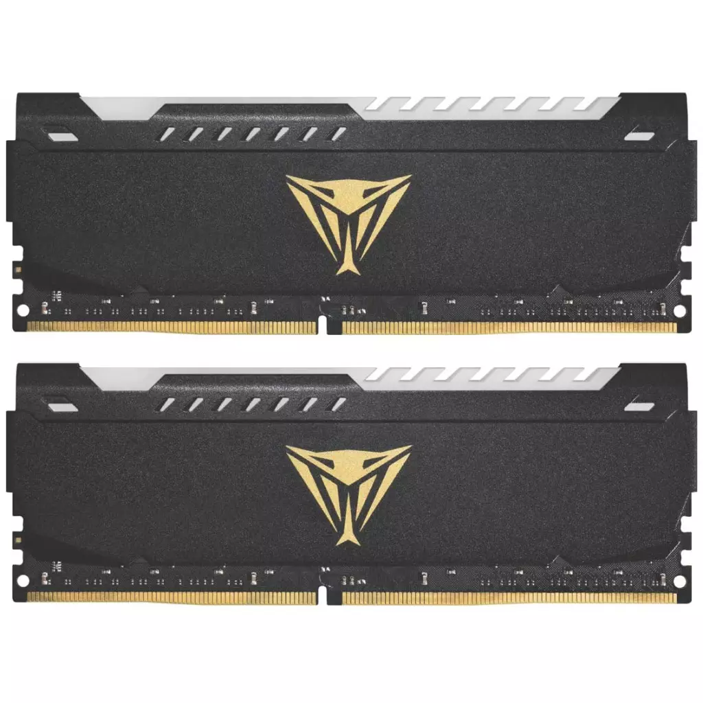 Модуль памяти для компьютера DDR4 16GB (2x8GB) 3600 MHz Viper Steel RGB Black Patriot (PVSR416G360C0K) - 1 Модуль памяти для компьютера DDR4 16GB (2x8GB) 3600 MHz Viper Steel RGB Black Patriot (PVSR416G360C0K) - 1