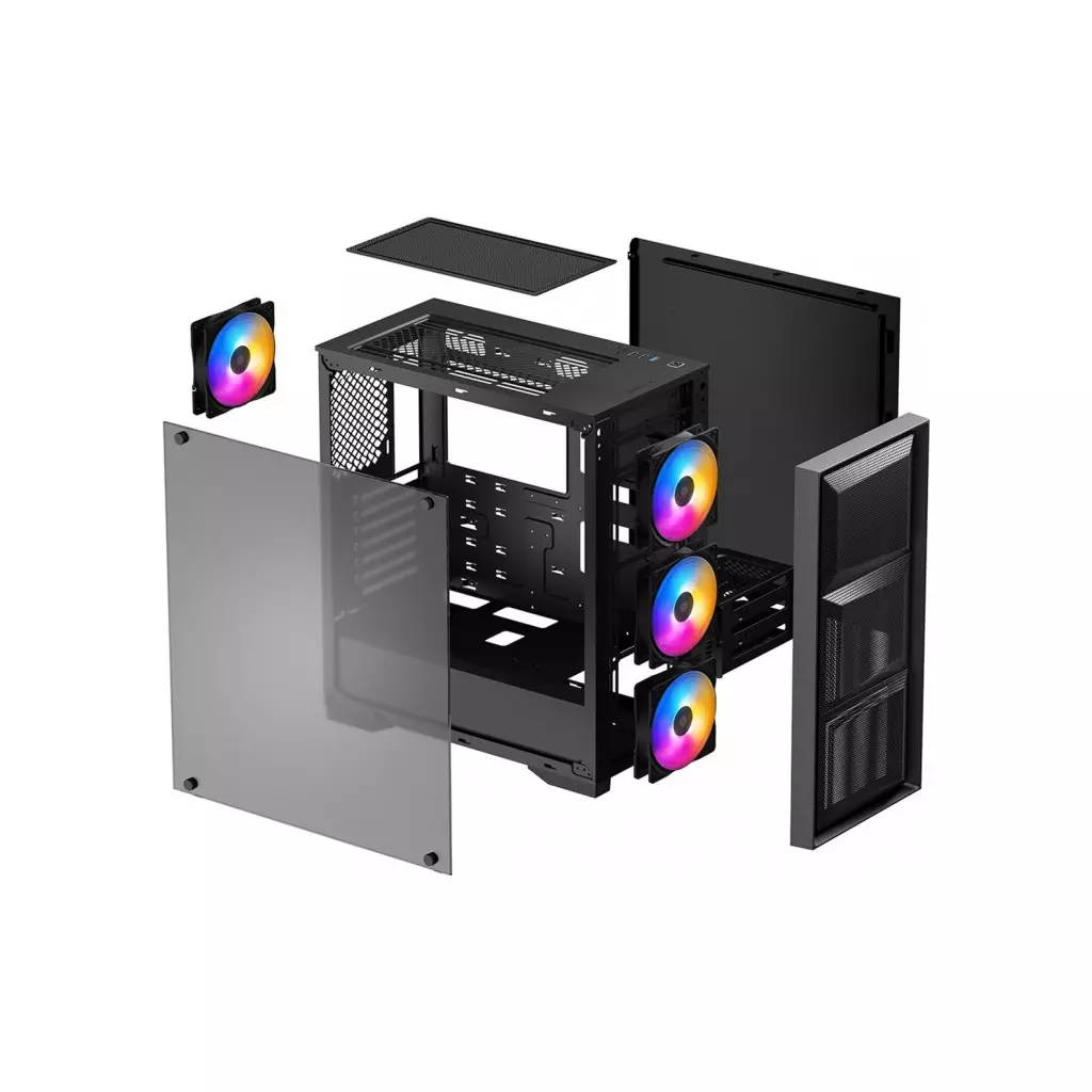 Корпус Deepcool MATREXX 50 MESH 4FS - 3