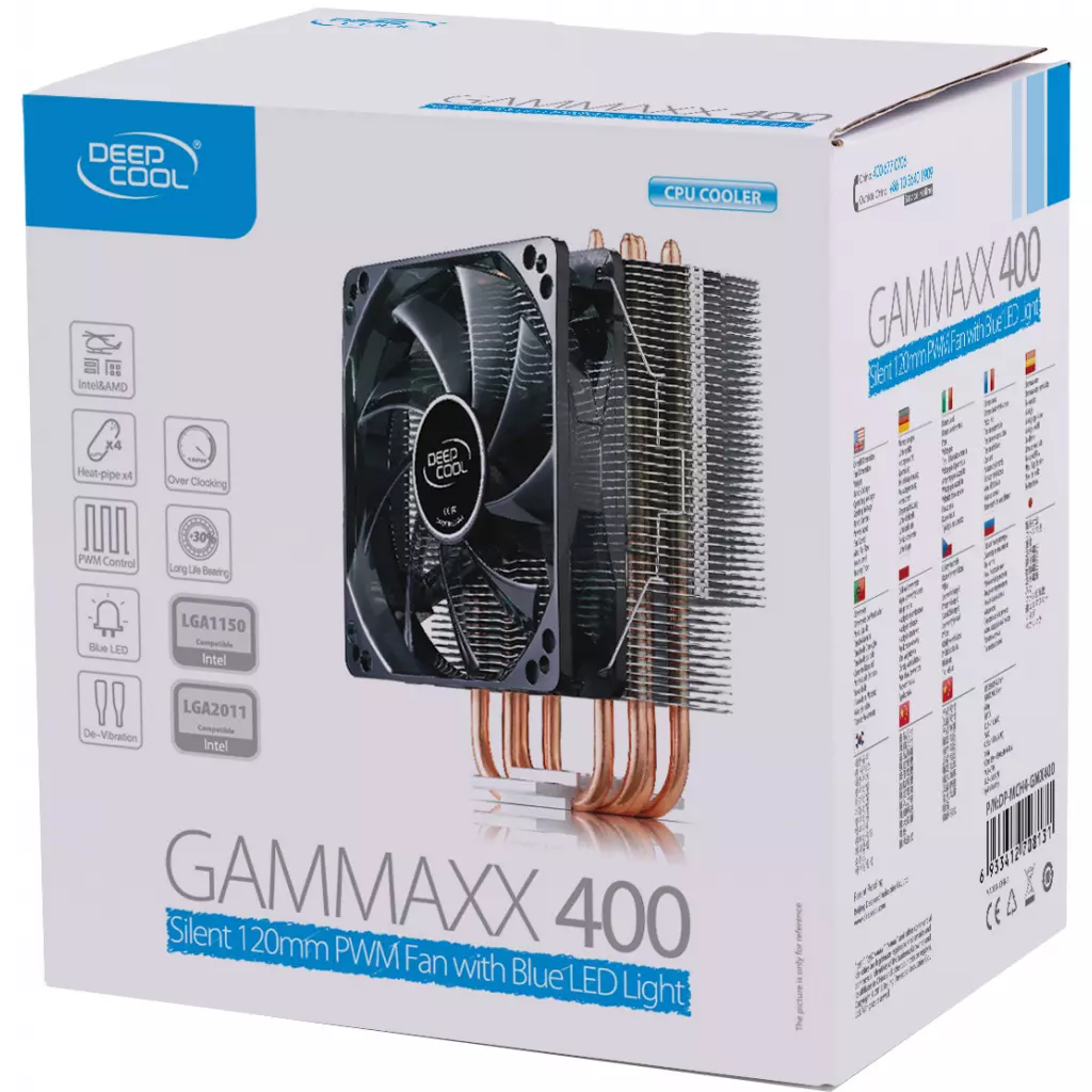 Кулер для процессора Deepcool GAMMAXX 400K - 7 Кулер для процессора Deepcool GAMMAXX 400K - 7