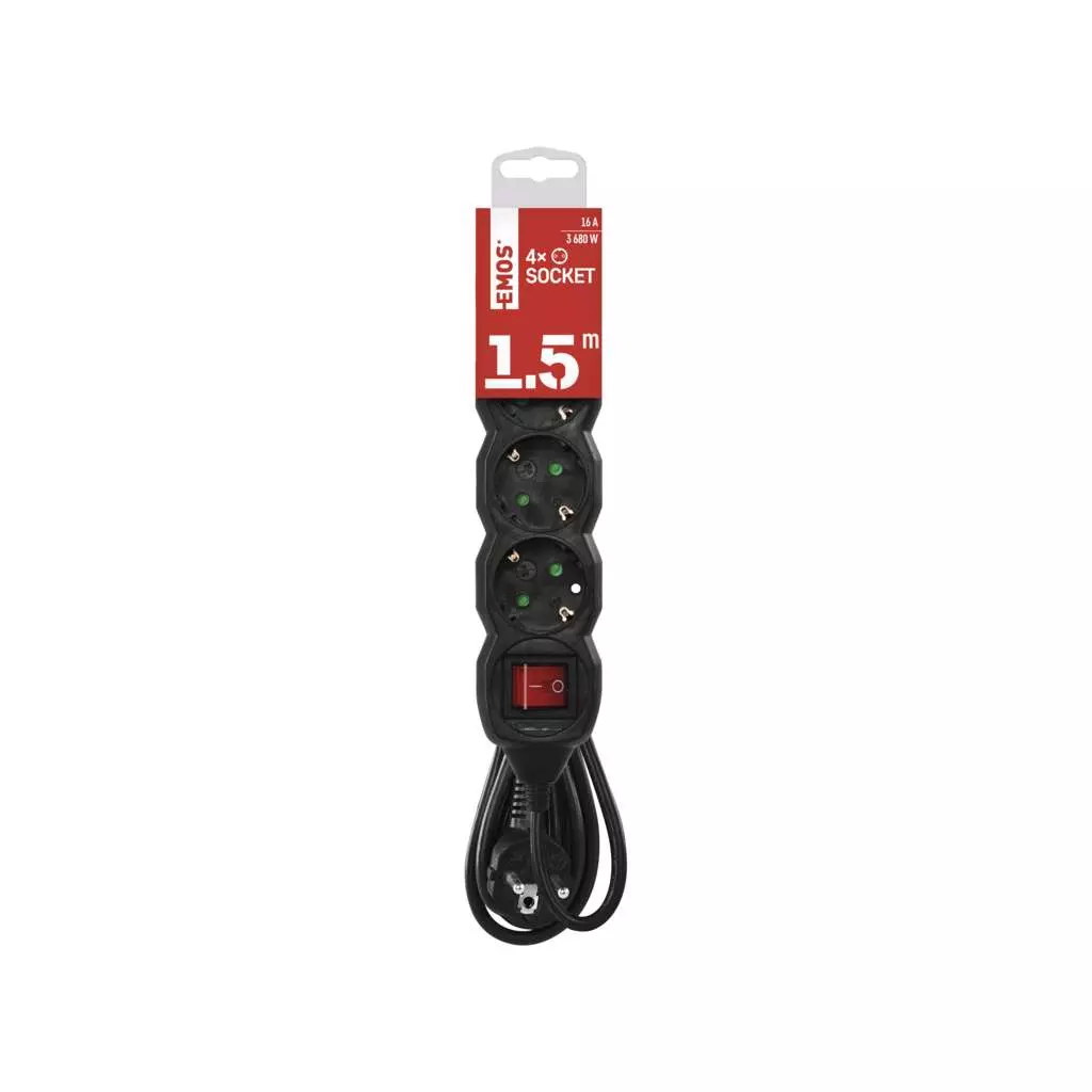 Сетевой удлинитель EMOS PC1421R - 1 Сетевой удлинитель EMOS PC1421R - 1