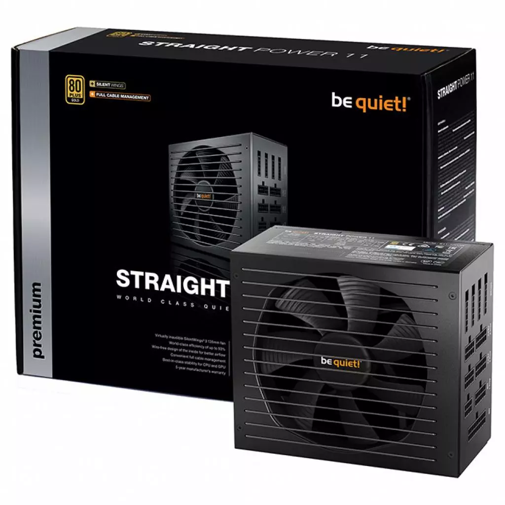 Блок питания Be quiet! 750W Straight Power 11 (BN283) - 4