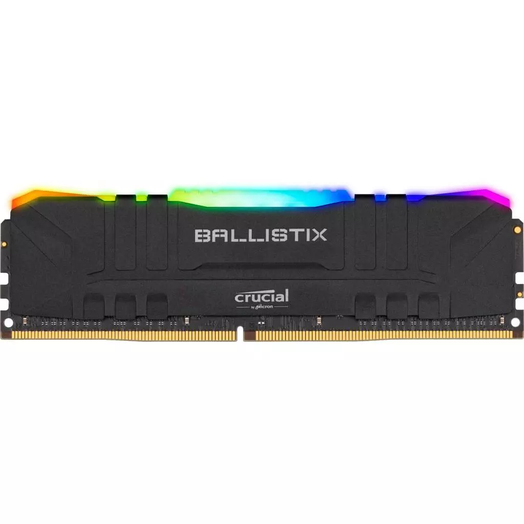 Модуль памяти для компьютера DDR4 16GB 3600 MHz Ballistix Black RGB Micron (BL16G36C16U4BL)