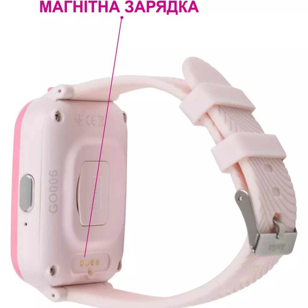 Смарт-часы Amigo GO006 GPS 4G WIFI Pink - 6 Смарт-часы Amigo GO006 GPS 4G WIFI Pink - 6