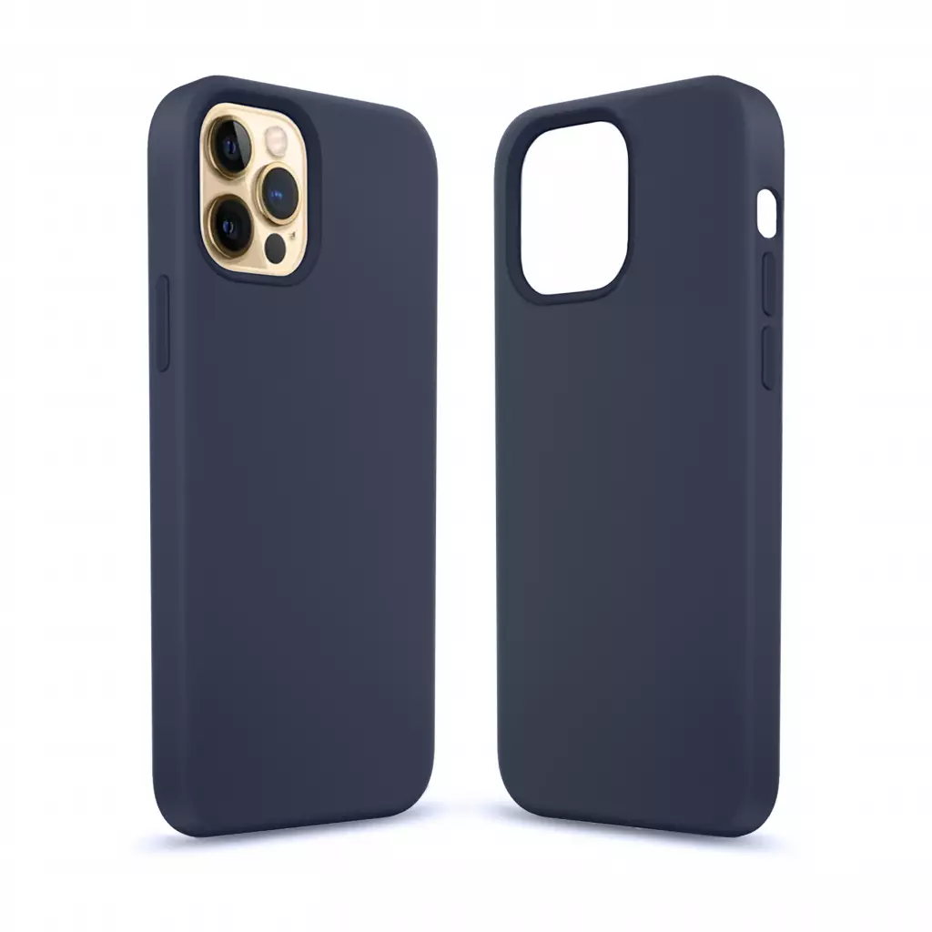 Чехол для моб. телефона MakeFuture Apple iPhone 12 Pro Max Premium Silicone Deep Navy (MCLP-AI12PMDN)