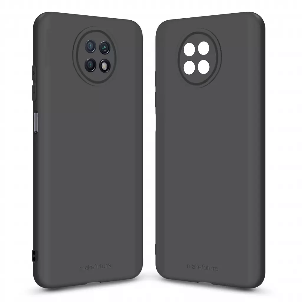 Чехол для моб. телефона MakeFuture Xiaomi Redmi Note 9T Skin (Matte TPU) Black (MCS-XRN9TBK)
