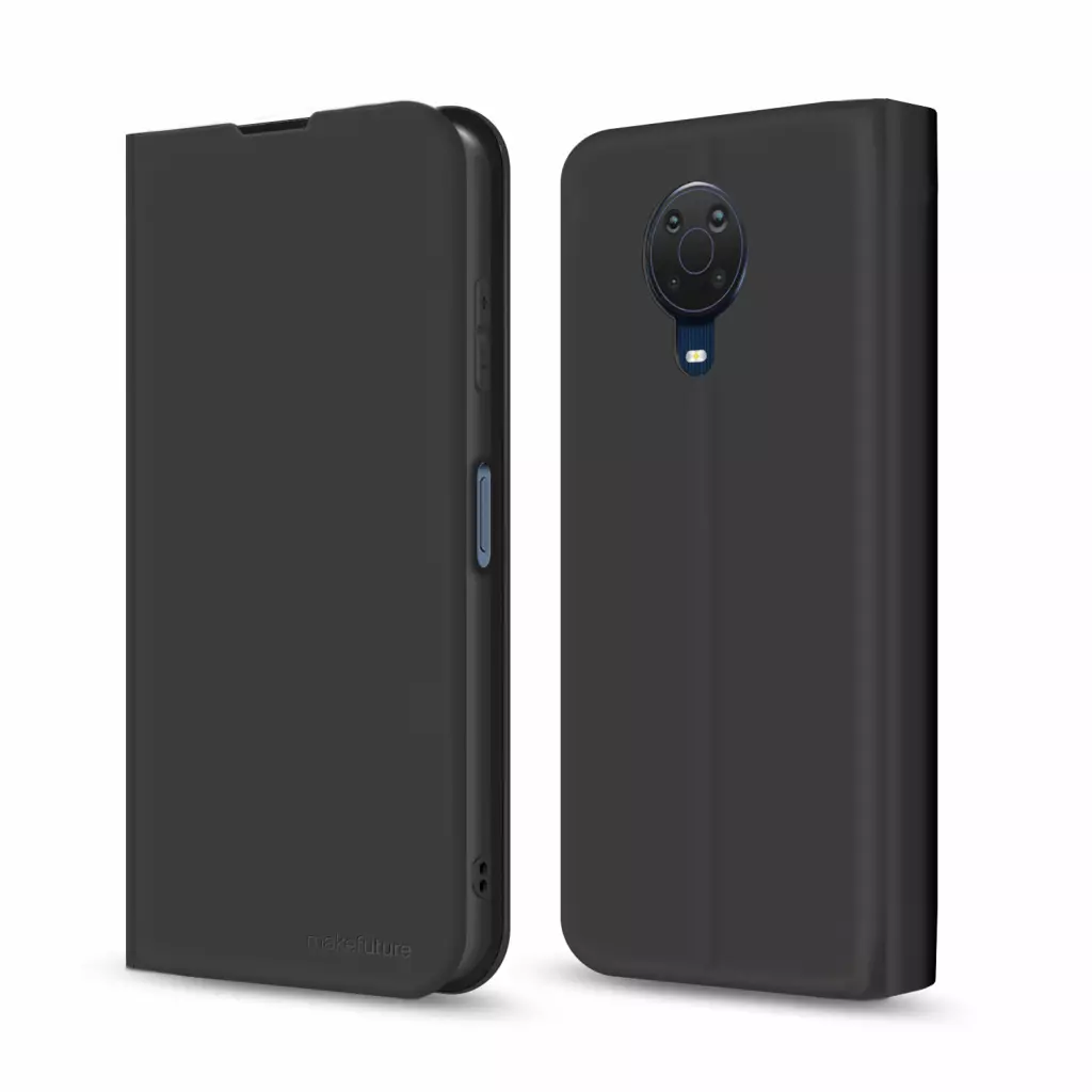 Чехол для моб. телефона MakeFuture Nokia G20 Flip (Soft-Touch PU) Black (MCP-NG20BK)