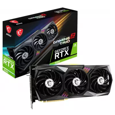 Видеокарта MSI GeForce RTX3060 12Gb GAMING Z TRIO LHR (RTX 3060 GAMING Z TRIO 12G LHR)