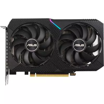 Видеокарта ASUS GeForce RTX3060 12Gb DUAL OC V2 LHR (DUAL-RTX3060-O12G-V2) - 1 Видеокарта ASUS GeForce RTX3060 12Gb DUAL OC V2 LHR (DUAL-RTX3060-O12G-V2) - 1