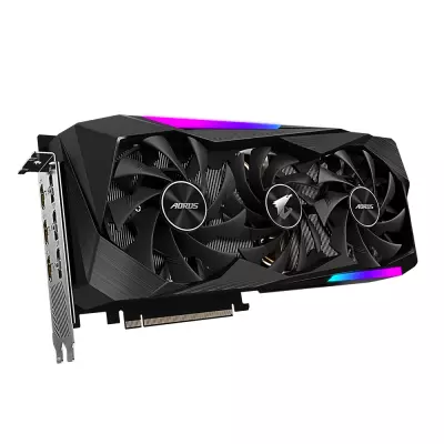 Видеокарта GIGABYTE GeForce RTX3070 8Gb AORUS MASTER 2.0 LHR (GV-N3070AORUS M-8GD 2.0) - 1