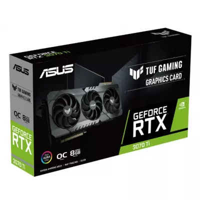 Видеокарта ASUS GeForce RTX3070 Ti 8Gb TUF OC GAMING (TUF-RTX3070TI-O8G-GAMING) - 10 Видеокарта ASUS GeForce RTX3070 Ti 8Gb TUF OC GAMING (TUF-RTX3070TI-O8G-GAMING) - 10