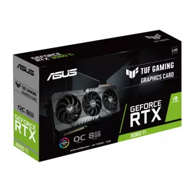 Видеокарта ASUS GeForce RTX3060Ti 8Gb TUF OC GAMING V2 LHR (TUF-RTX3060TI-O8G-V2-GAMING) - 10