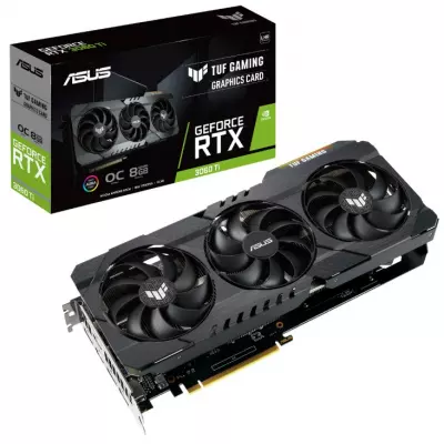 Видеокарта ASUS GeForce RTX3060Ti 8Gb TUF OC GAMING V2 LHR (TUF-RTX3060TI-O8G-V2-GAMING)