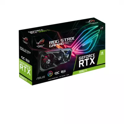 Видеокарта ASUS GeForce RTX3060Ti 8Gb ROG STRIX OC GAMING V2 LHR (ROG-STRIX-RTX3060TI-O8G-V2-GAMING) - 9 Видеокарта ASUS GeForce RTX3060Ti 8Gb ROG STRIX OC GAMING V2 LHR (ROG-STRIX-RTX3060TI-O8G-V2-GAMING) - 9