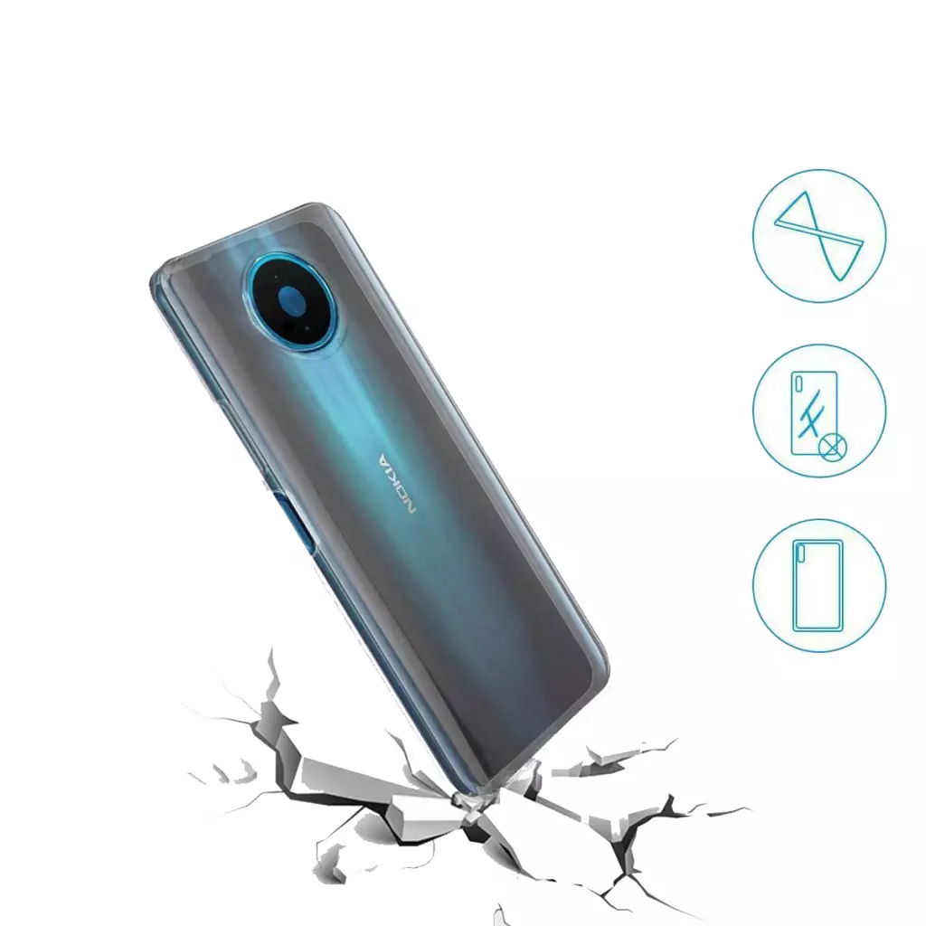 Чехол для моб. телефона BeCover Nokia C20 Transparancy (706082) - 5 Чехол для моб. телефона BeCover Nokia C20 Transparancy (706082) - 5